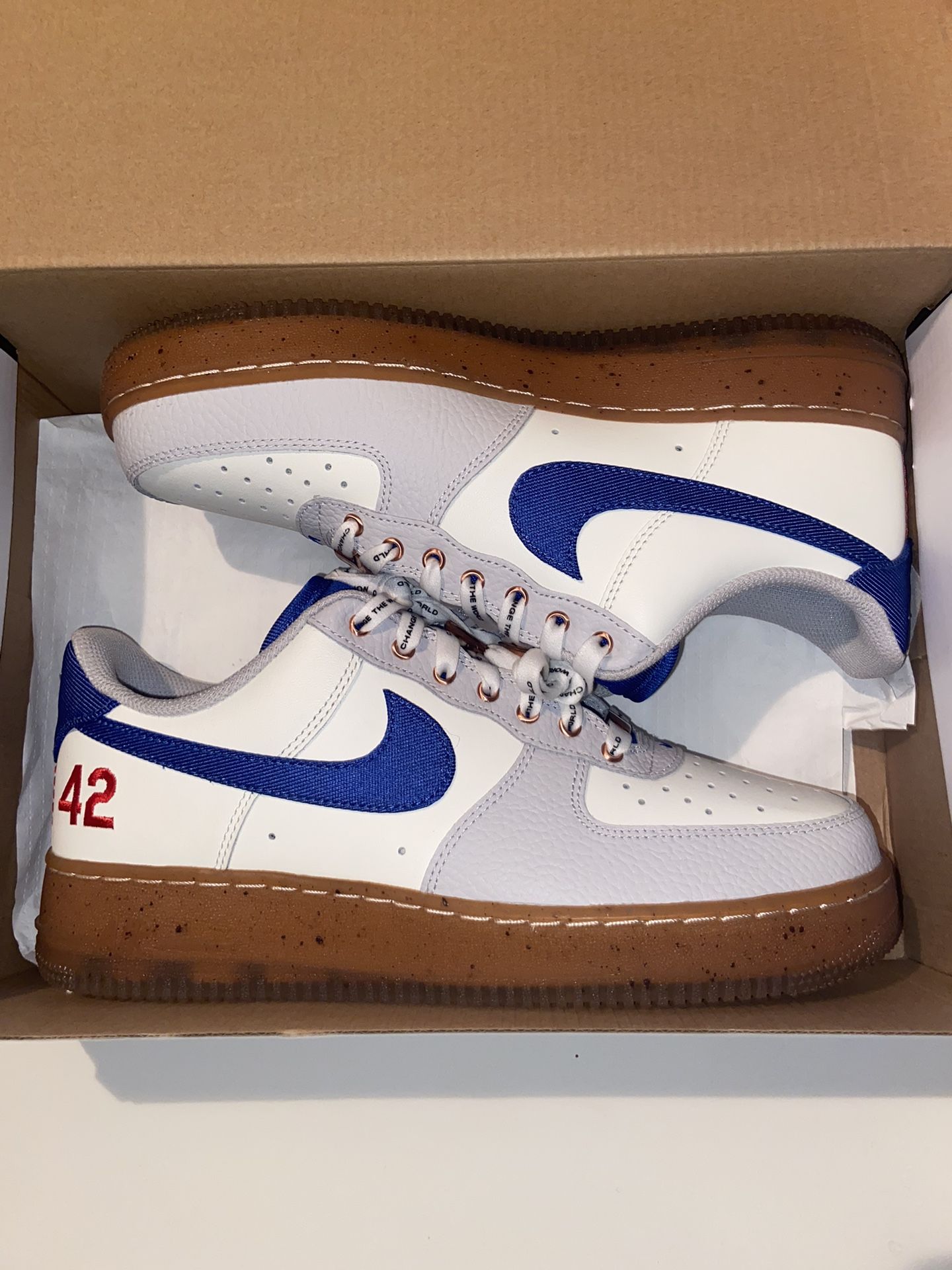 Jackie Robinson Air Force One 42 Nike Air Force Low Jackie