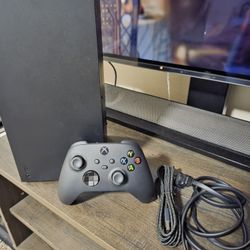 Microsoft Xbox Series X Console 1Tb Black - Excellent w/Controller, Cables