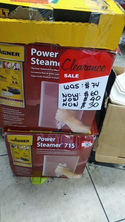 Wagner power steamer 715