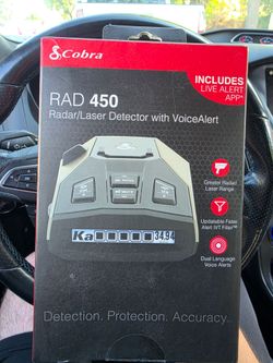 Cobra RAD 450  Radar/Laser detector (New)