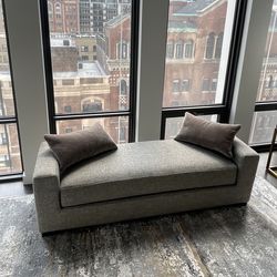 Restoration Hardware Modena Bench / Love Seat with Pillows