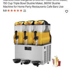 Commercial Slushy Machine