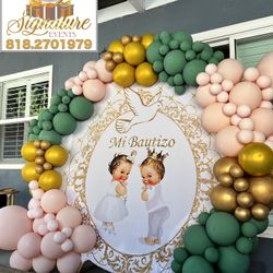 Balloon Garland Backdrop