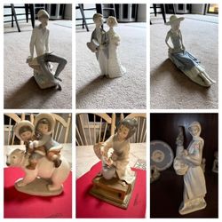 12 Lllardro Statues 