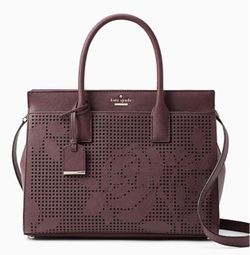 Kate Spade Cameron Street Perforated Candace Satchel