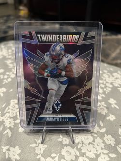 2025 Jahmyr Gibbs Thunderbirds Refractor Football Card🔥