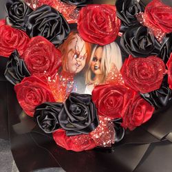 Chucky And Tiffany Spooky BOOquet