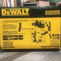 8.5 Amp 1-1/8 in. Corded SDS Plus Rotary Hammer Kit with Onboard Dust Extractor