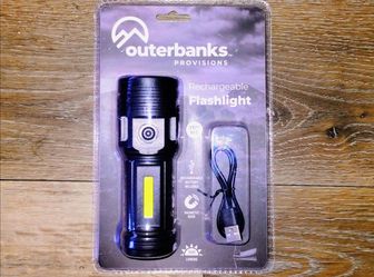 New rechargeable flashlight