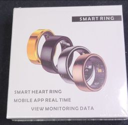 New In Box Smart Ring Size 11 Color Black