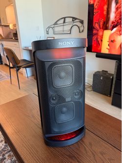 Sony SRS-XP500 Portable Bluetooth Party Speaker w/ Lights, USB, Black