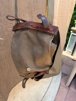 Vintage handmade men’s side bag