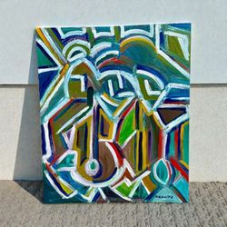 ⭕️ Original Abstract Painting - “Orchestra 99” By Kravitz