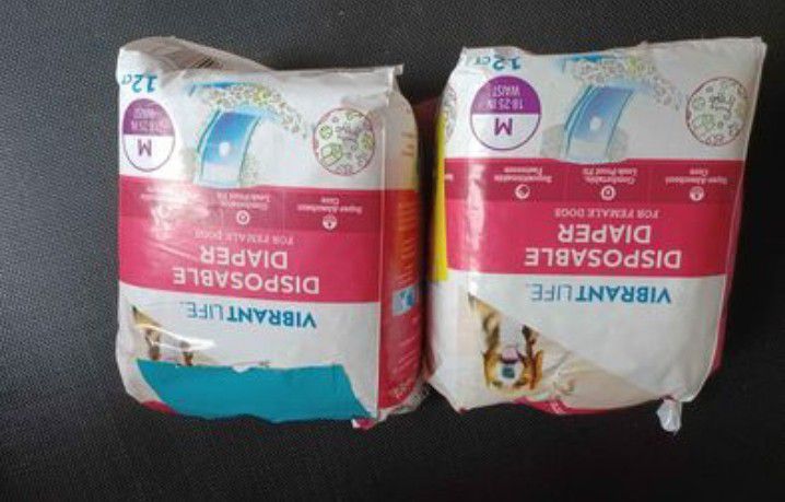 Vibrantlife Disposable Diaper For Female Dogs