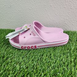 Crocs Bayaband Slide. 205392-6TG. Womens Size 8 New With Tag’s. Pink