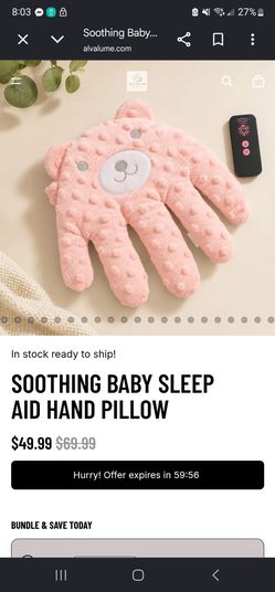 Baby soothing hands