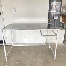 Glass Desk
