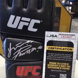 Yair "El Pantera" Rodriguez SIGNED (JSA COA) UFC Glove autographed MMA