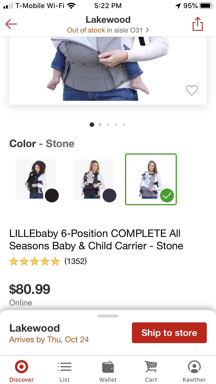 New lillebaby 6 position Complet all season breathable 3D Mesh