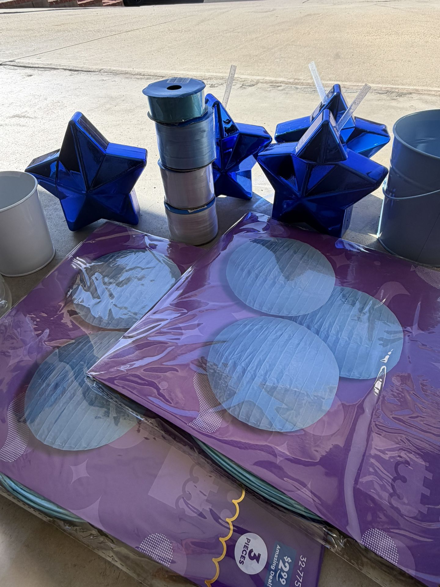 Blue Party Decorations 