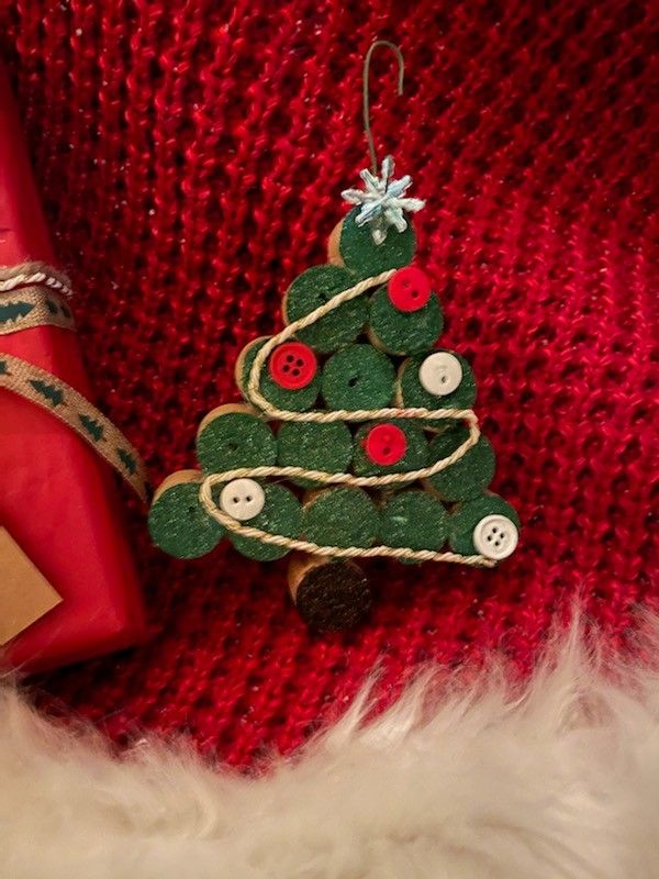 Christmas Cork Ornaments