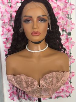 Deep Wave  Wig Curly Human Hair