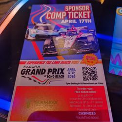 Grand PRIX OF LONG BEACH ticket