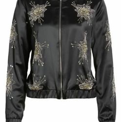 Endless Rose beaded bomber jacket.  Size M