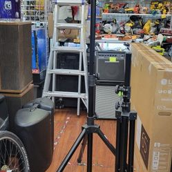 New PROline SPS502 Speaker Stand Two Pack  With Bag DJ Studio  PA  $95