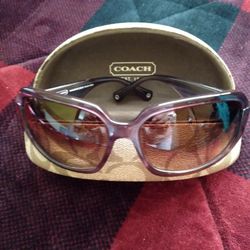  COACH SUNGLASSES.