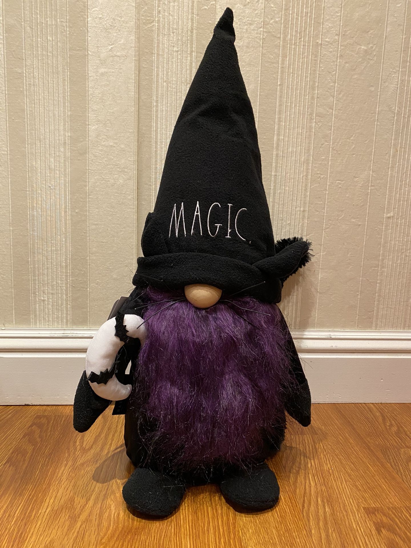 Rae Dunn Halloween Plush Gnome Magic