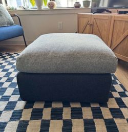 New Wool Ottoman