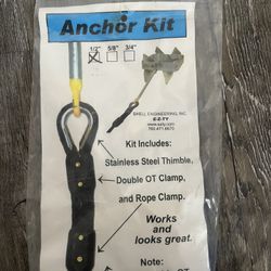 1/2” Rope Anchor Kit