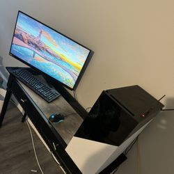 COMPLETE PC SET UP (Cyber Power Rtx 3060 Pc,LG Monitor , Cyber power Mouse And Keyboard)
