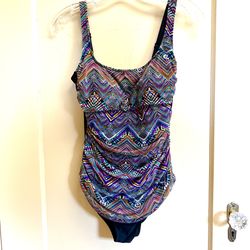 Profile Size 8 1pc Swimsuit Boho