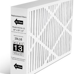 16x25x5 MERV 13 Furnace Filter – Honeywell/Lennox Compatible E82