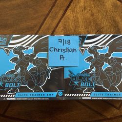 Black Bolt & White Flare Pokemon