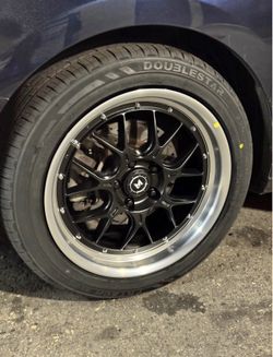 MFLOW MFL2 18x8.5 5x114.3 Wheels 225/50R18 Tires Mazda 6 Infiniti Q50 G35 G37 Honda Accord Civix 17"