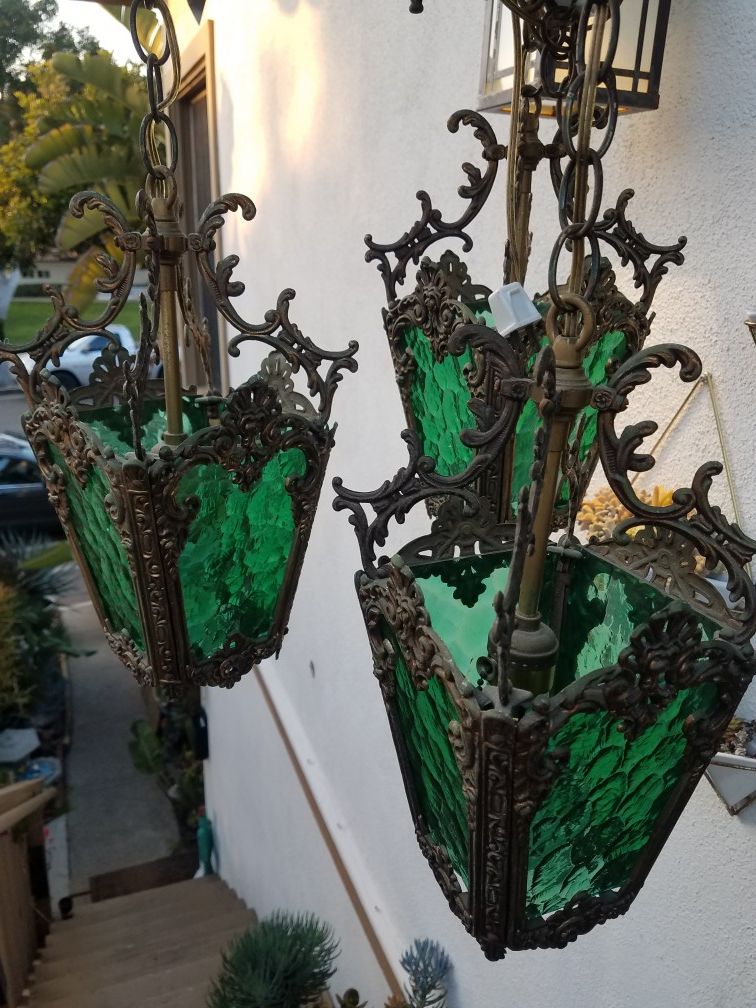 Vintage lamp/ chandelier