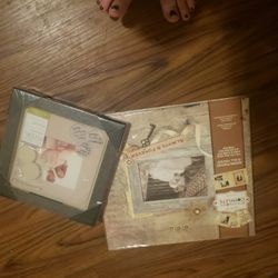 Complete Scrapbook And Shadow Box  Both Brand New