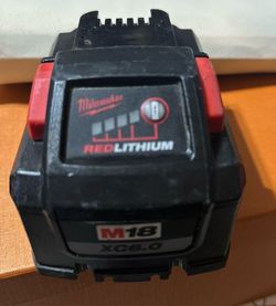 Milwaukee M18 XC6.0 RedLithium Battery