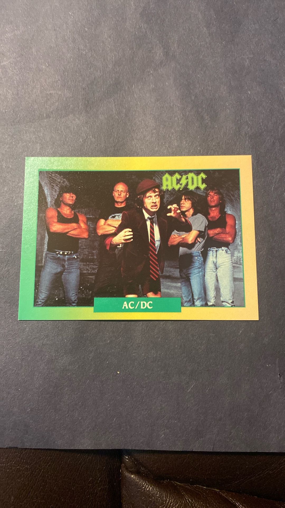 AC/DC Rock Cards 1991 #60