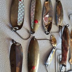 Brass Antique Fishing Lures