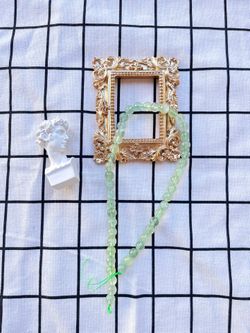 Green Prehnite Quartz Crystal Beads 8mm