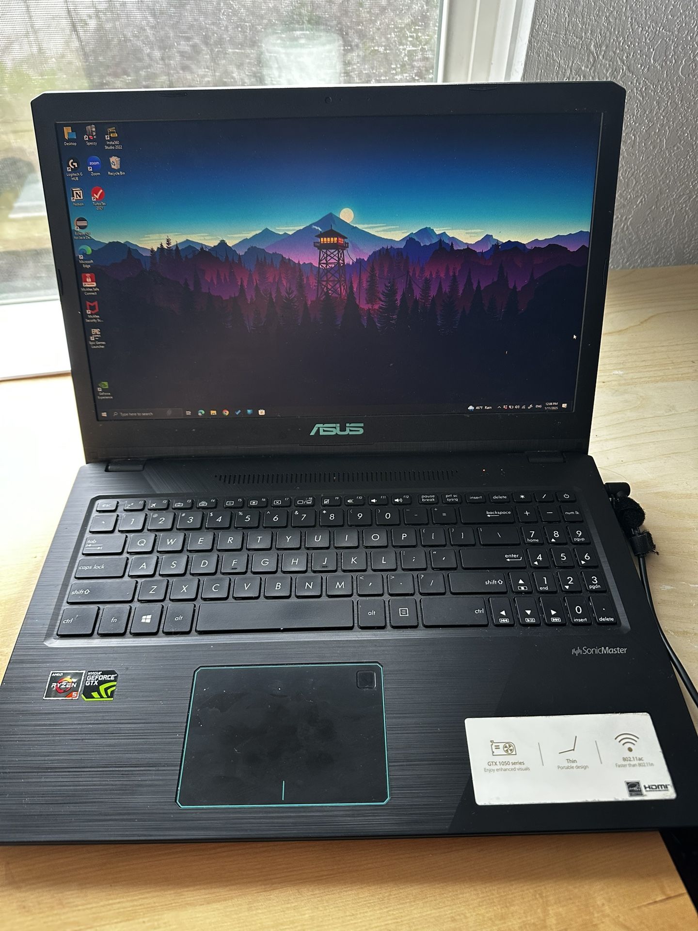 Gaming Laptop Asus K570ZD-ES55