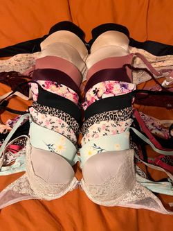 27 bras and bralettes bundle (VICTORIAS SECRET, PINK, ATHLETICA)