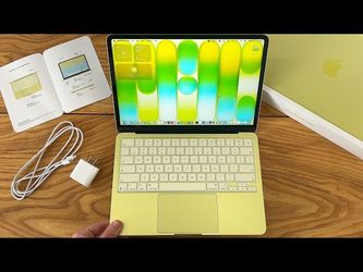 Yellow MacBook NEO for sale