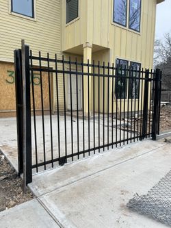 Metal Wood Fence And Gates