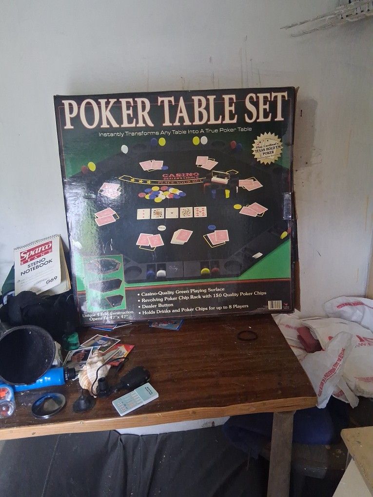 Poker Table Set