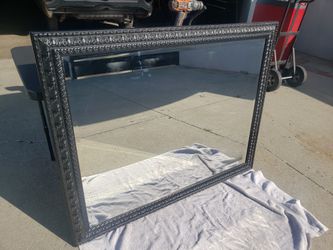 Black Framed Mirror